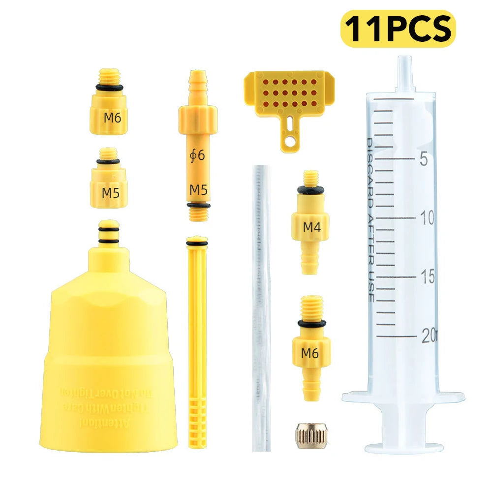 Hydraulic Brake Bleed Kit — Mineral Oil