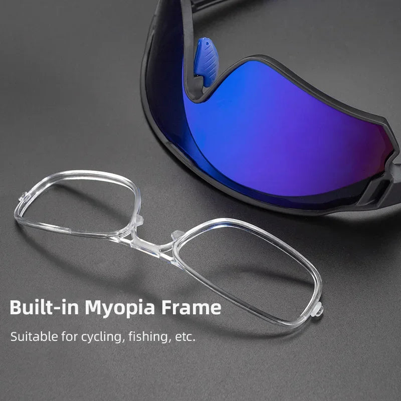 ROCKBROS polarized glasses with prescription frame - view 2