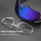 ROCKBROS polarized glasses with prescription frame - view 2