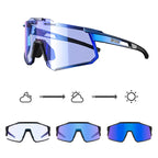 INBIKE cycling glasses white red frame - view 7