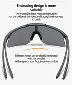 Windproof cycling sunglasses for driving and MTB - view 5