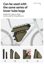 Triangle bag storage compartments - view 6