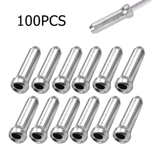 Brake shifter cable tips aluminium - view 2