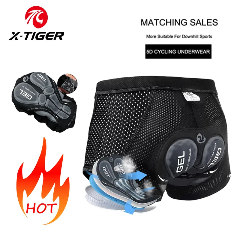Men's cycling underwear comfort padding - view 10