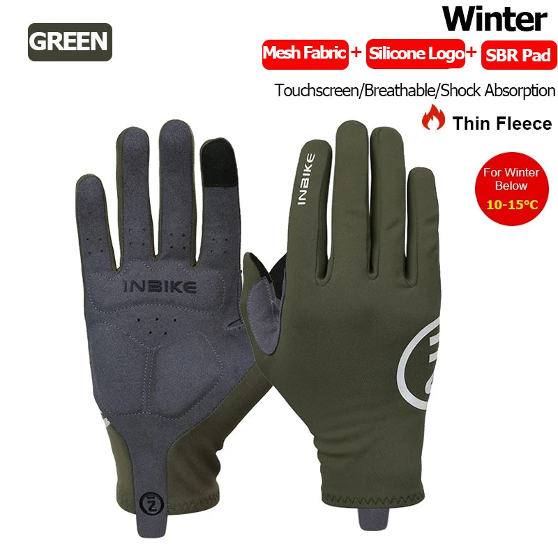 INBIKE gloves worn on handlebar grip - view 9