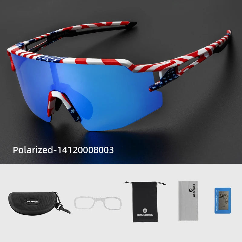 ROCKBROS Photochromic & Polarised Cycling Glasses