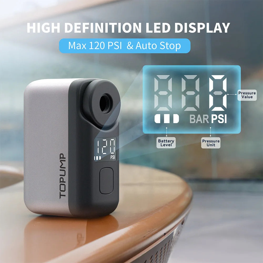 TOPUMP electric pump Type-C fast charging - view 4