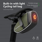 ROCKBROS saddle bag built-in smart taillight - main view