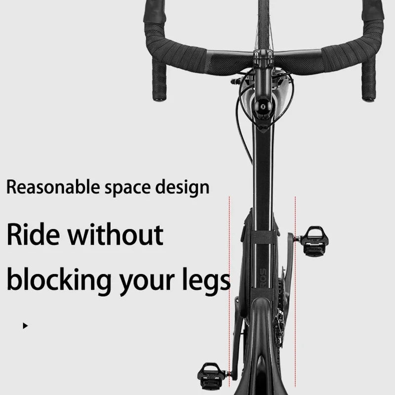 Saddle bag installed on bike frame - view 3