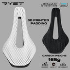 RYET Aircode 3D-Printed Carbon Saddle — 255x150mm