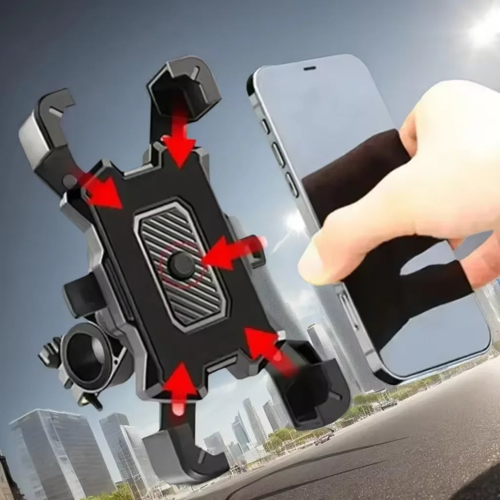 360 degree rotatable phone holder gravity clamp - main view