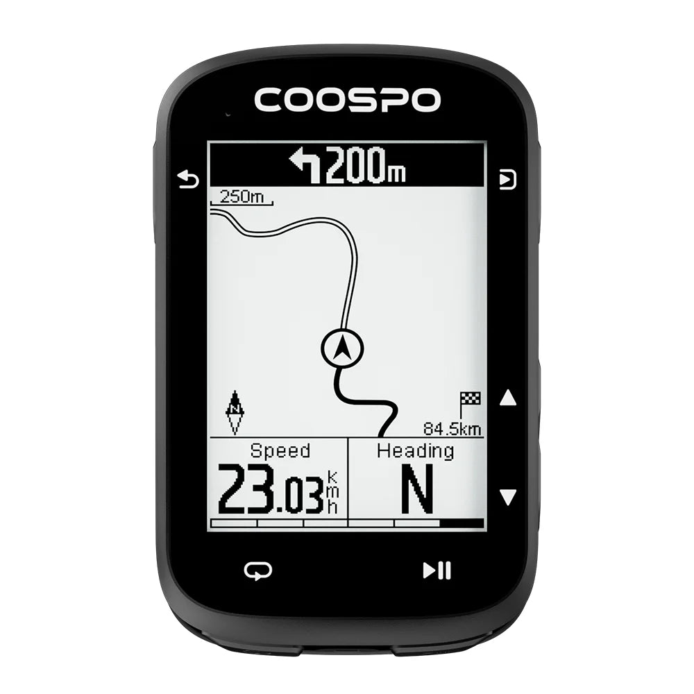 COOSPO CS500 cycling computer route navigation setup - view 7