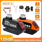 Disc brake alarm lock 120dB LED light - main view