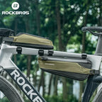 Top tube bag installed on bike frame - view 3