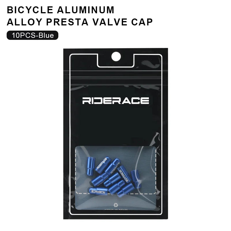Bike Valve Caps — 2/4/10 Pack Presta Covers
