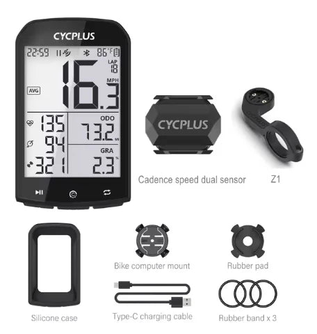 GPS bike computer real-time ride data - view 10