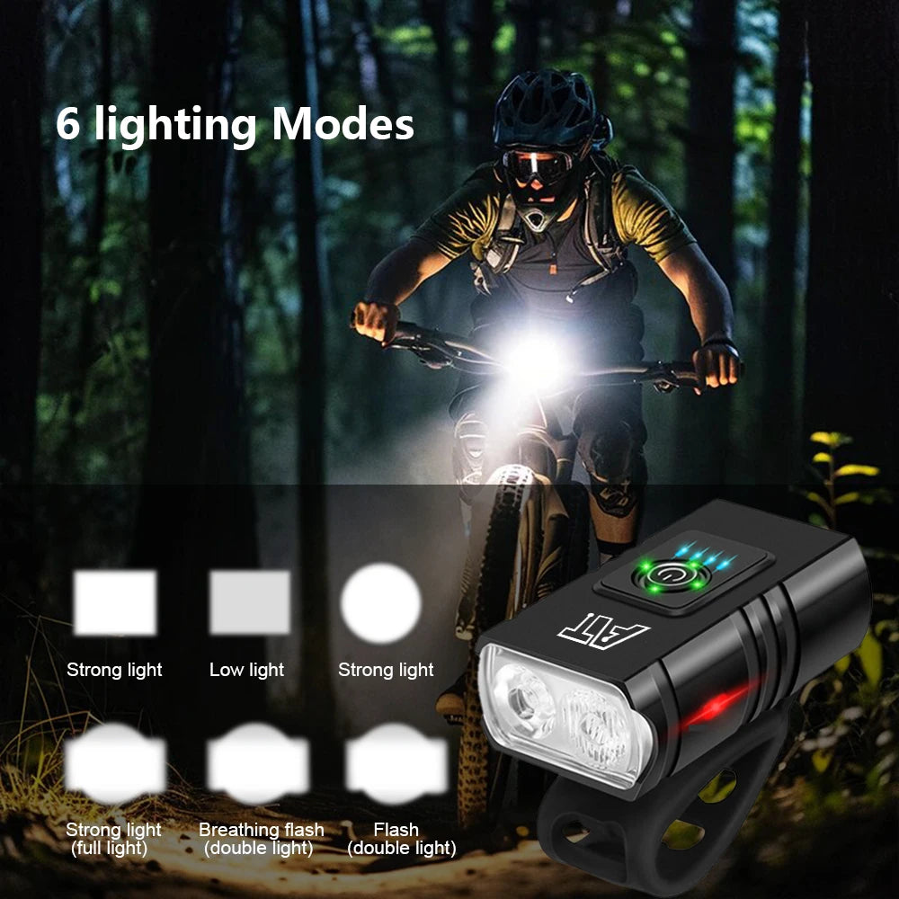 Front light mounted on handlebar quick-release - view 3