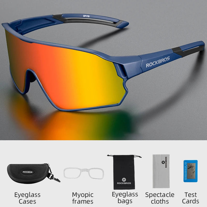 Cycling sunglasses myopia frame compatible - view 13