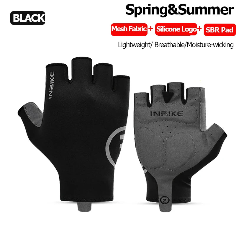 Spring autumn full-finger gloves black - view 13