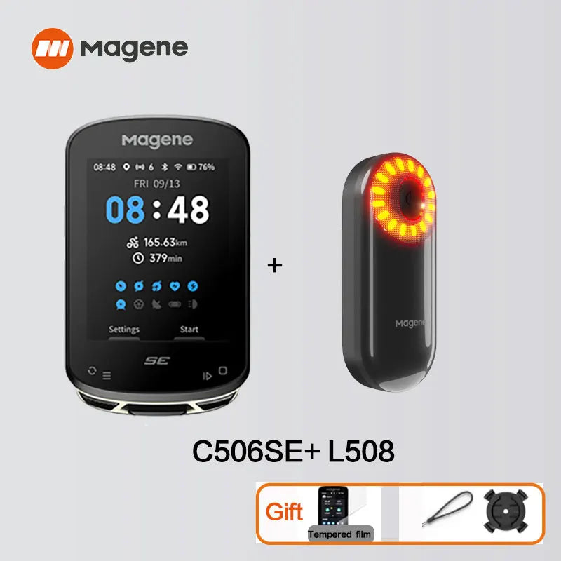 Radar bike light C606V2 computer bundle
