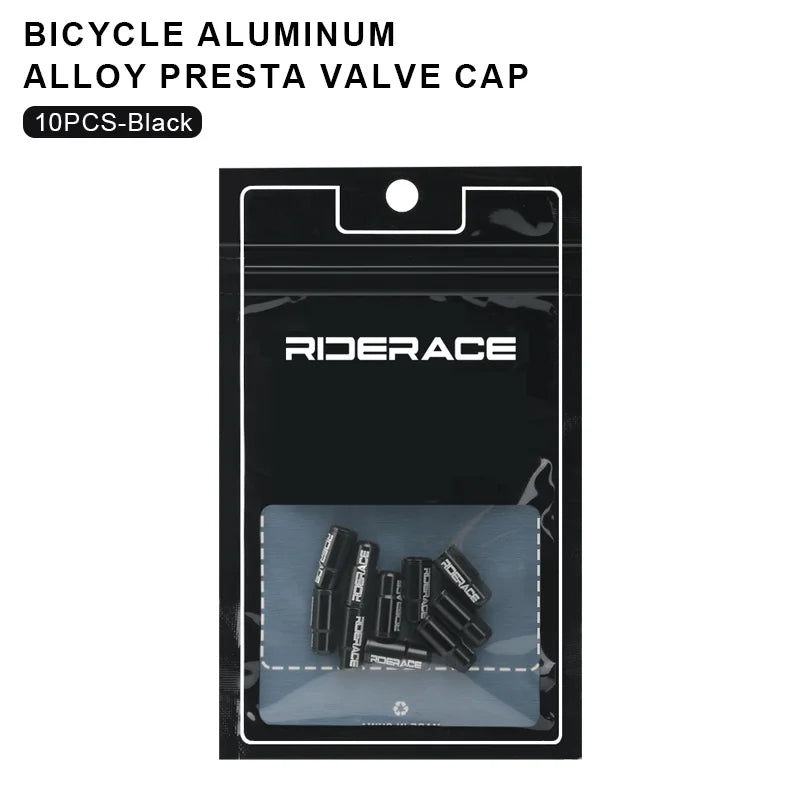 Bike Valve Caps — 2/4/10 Pack Presta Covers