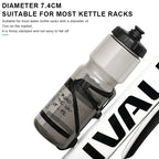 Press-style spout water bottle detail - view 4