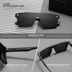 KINGSEVEN Polarized Sunglasses — Big Frame UV400 TR-90
