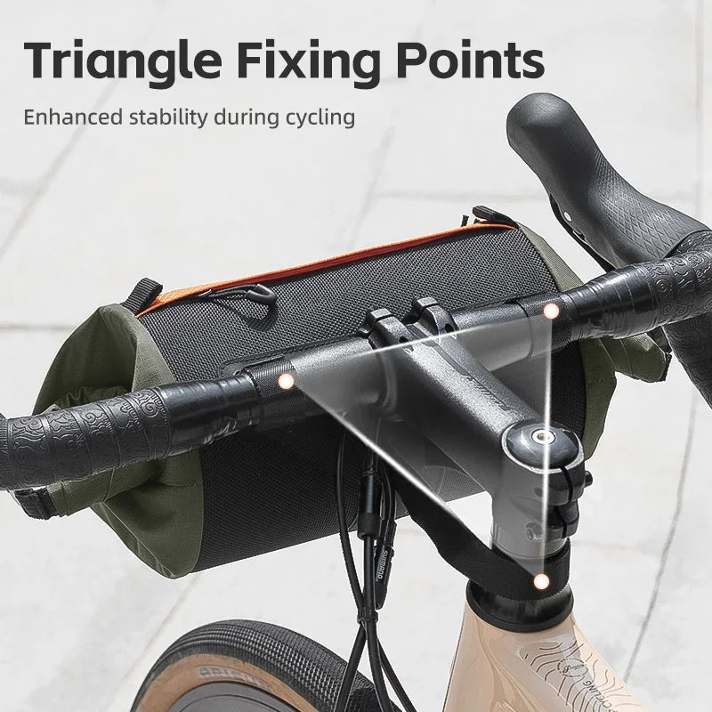 Waterproof reverse rolling closure bag - view 5