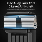 Folding lock alloy steel orange - view 2