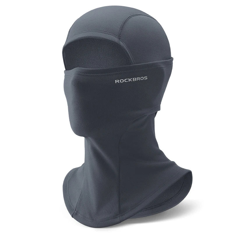 Winter thermal balaclava light green - view 12