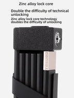 Folding chain lock compact carry case - view 3