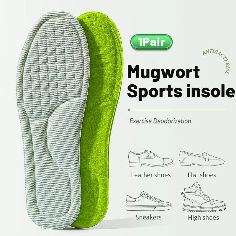 Cycling shoe insole shock absorbing layer - view 7