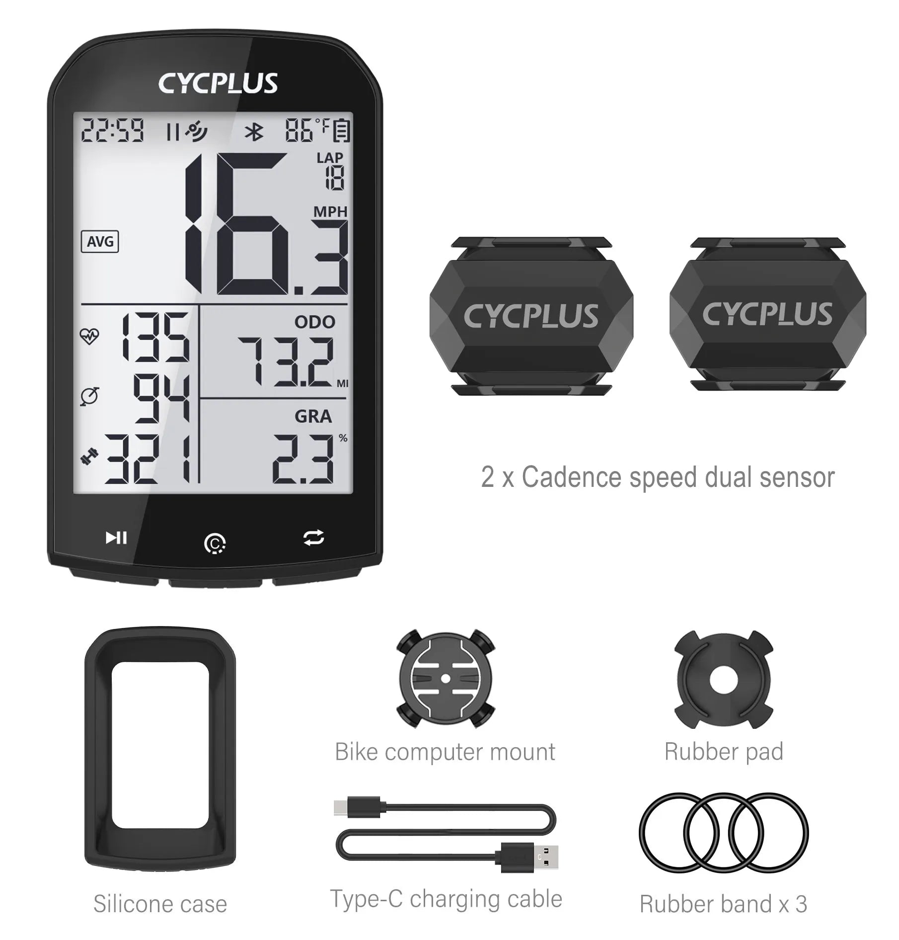 CYCPLUS M1 computer package contents - view 11