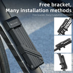 Anti-theft folding lock weather resistant - view 5