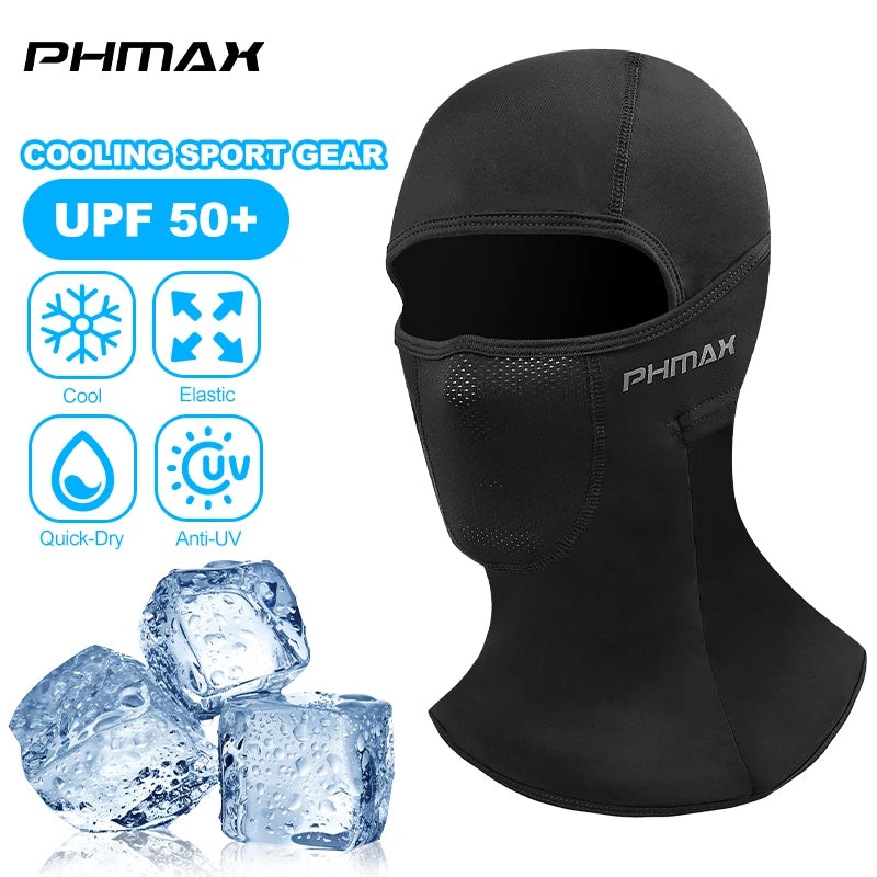 Windproof balaclava head cover for motorcycle riders - view 10