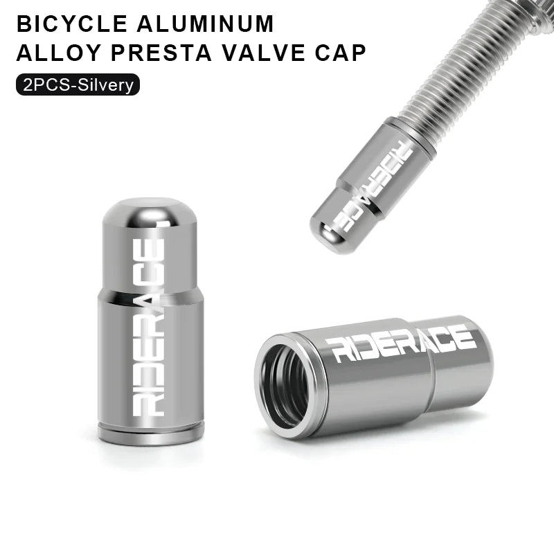 Bike Valve Caps — 2/4/10 Pack Presta Covers
