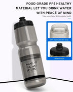 Cycling water bottle white colour - view 2