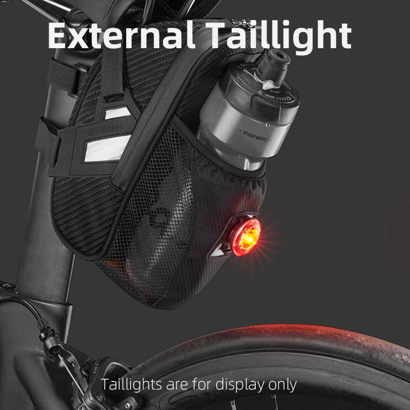 ROCKBROS saddle bag reflective detail - view 5
