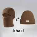 2-in-1 winter mask beanie navy colour