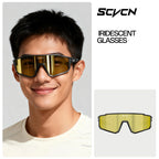 SCVCN sunglasses temple arm detail