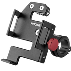 Bike phone mount black aluminium build - view 7