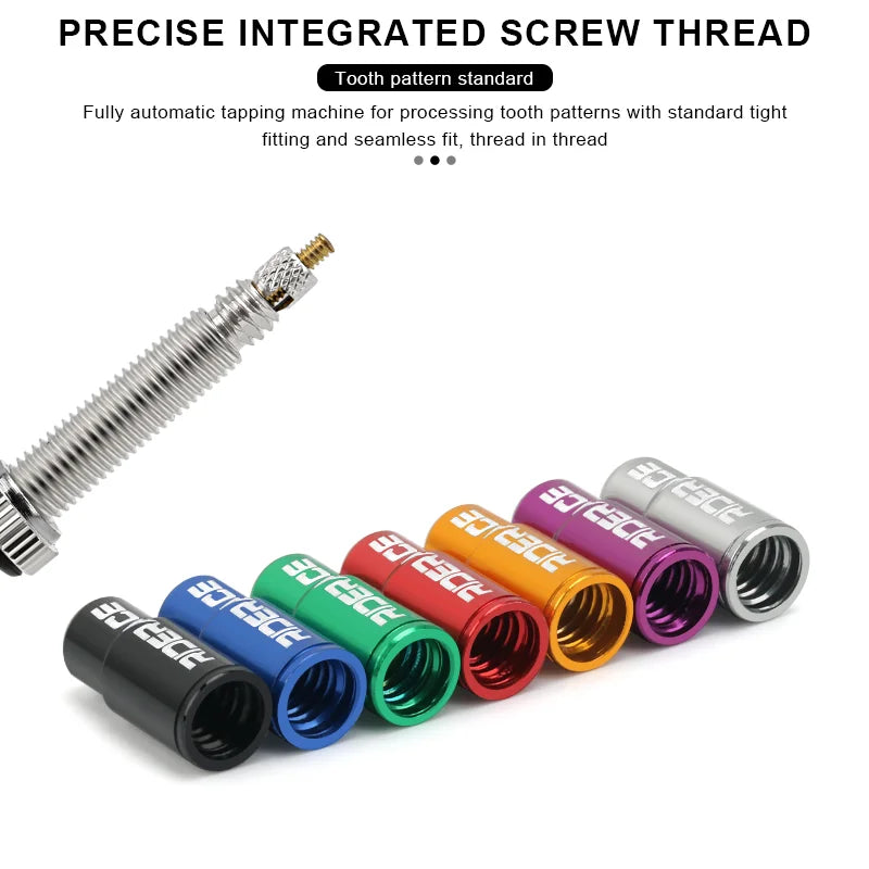 Presta valve cap pack sizes colours - view 2