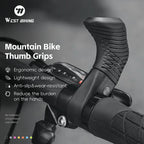 WEST BIKING Bar End Grips — Ergonomic Inner Handlebar