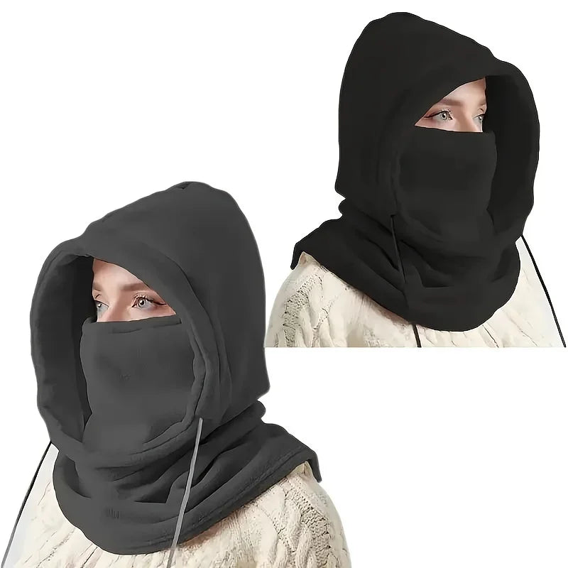 Winter balaclava hood windproof fleece neck warmer - main view