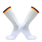 Aero anti-slip socks white black colourway - view 13