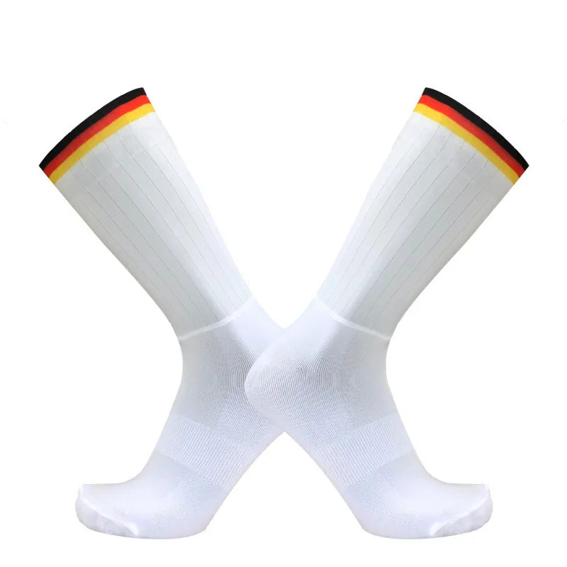 Aero anti-slip socks white black colourway - view 13