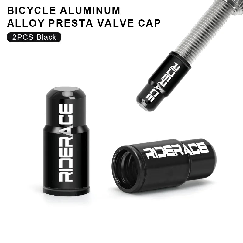 Bike Valve Caps — 2/4/10 Pack Presta Covers