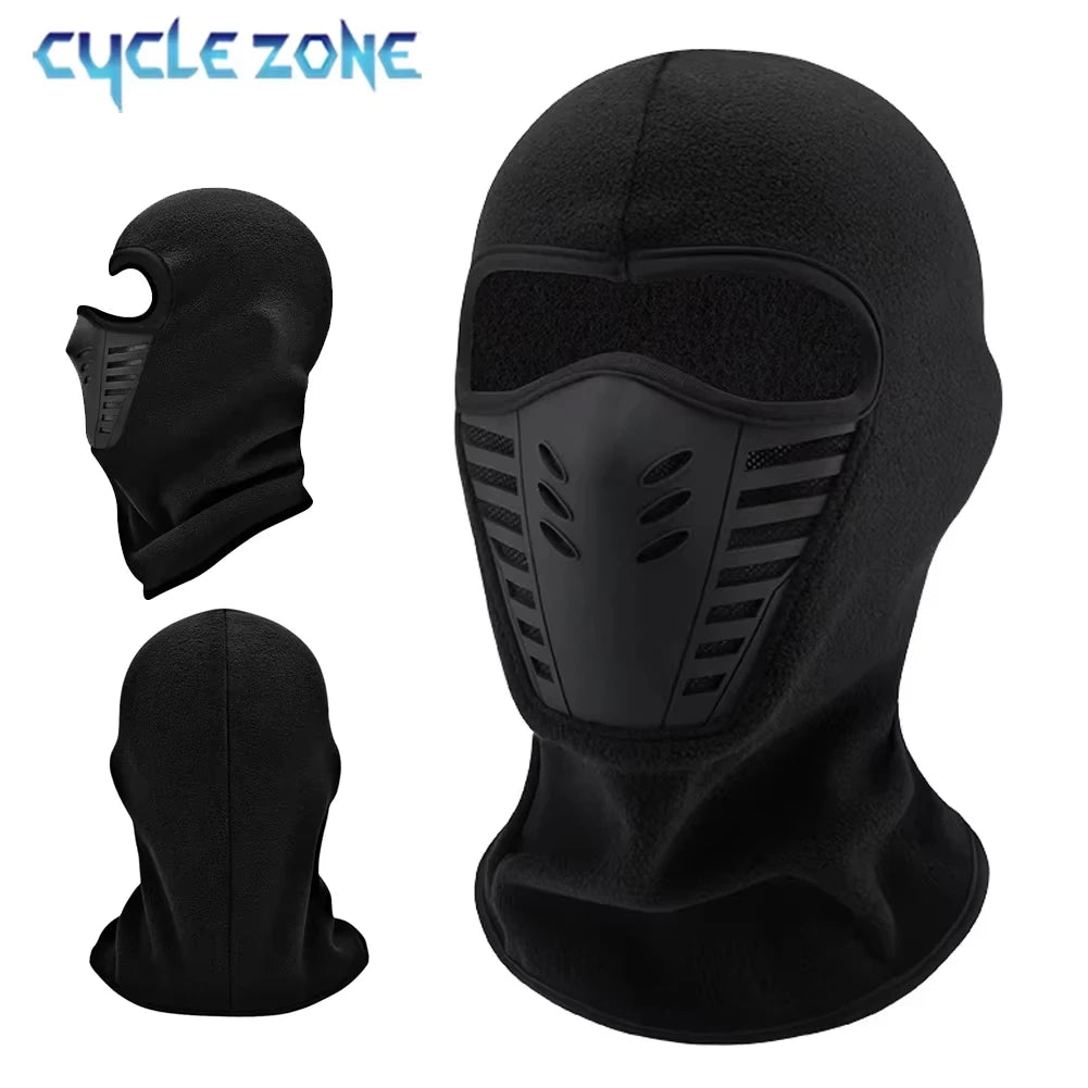 Winter Full Face Balaclava — Windproof Fleece Mask